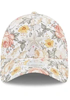 New Era Dallas Cowboys White Bloom 9TWENTY Classic Womens Adjustable Hat
