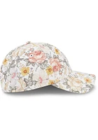 New Era Dallas Cowboys White Bloom 9TWENTY Classic Womens Adjustable Hat
