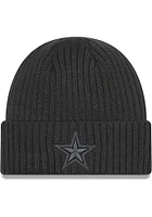 New Era Dallas Cowboys Steel Clouds JR Core Classic Cuff Baby Knit Hat - Grey