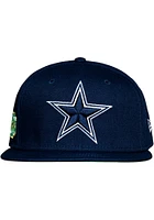 New Era Dallas Cowboys Mens Navy Blue Citrus Pop UV 59FIFTY Fitted Hat
