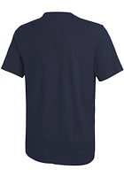 New Era Dallas Cowboys Navy Blue BLITZ LIGHTNING Short Sleeve T Shirt