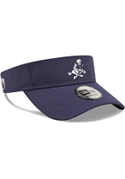 New Era Dallas Cowboys Mens Navy Blue NFL22 Sideline Visor Adjustable Visor