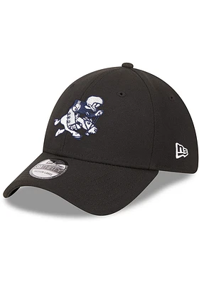 New Era Dallas Cowboys Mens Black Tonal Retro Joe 2T Team Classic 39THIRTY Flex Hat