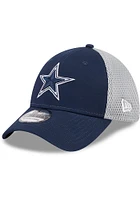New Era Dallas Cowboys Mens Navy Blue Star Logo 2T STM Neo 39THIRTY Flex Hat
