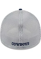 New Era Dallas Cowboys Mens Navy Blue Star Logo 2T STM Neo 39THIRTY Flex Hat