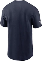 Nike Dallas Cowboys Navy Blue Sideline Cotton Tee Short Sleeve T Shirt