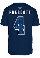 Dak Prescott Dallas Cowboys Navy Blue JORDAN BRAND Short Sleeve Player T Shirt