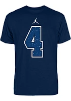 Dak Prescott Dallas Cowboys Navy Blue JORDAN BRAND Short Sleeve Player T Shirt