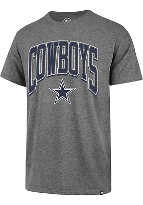 47 Dallas Cowboys Grey WALK TALL Short Sleeve Fashion T Shirt
