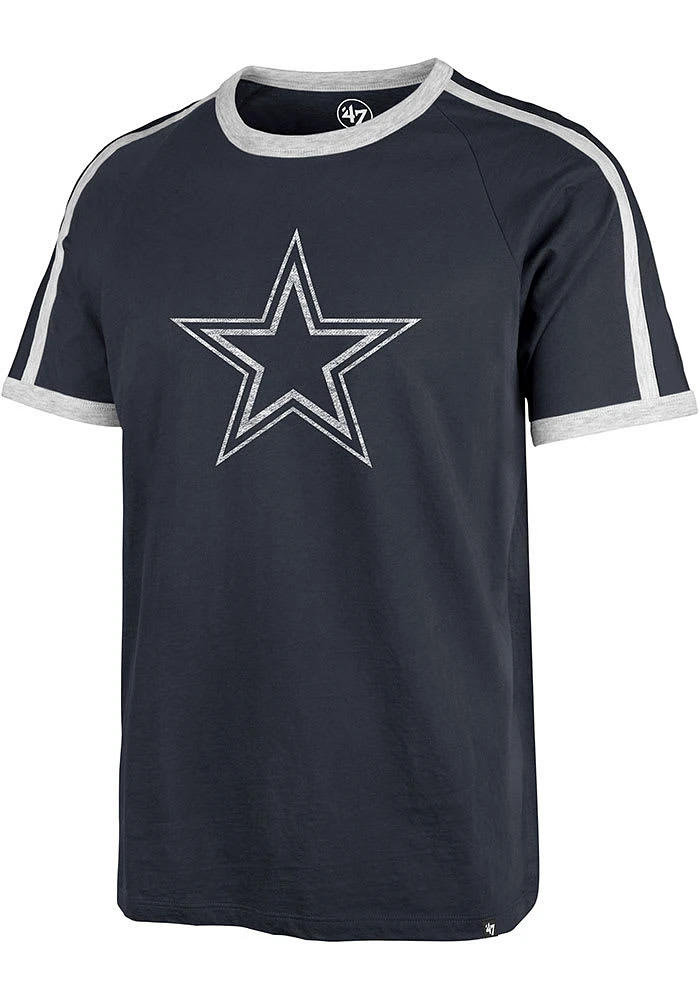47 Dallas Cowboys Navy Blue PREMIER TOWNSEND Short Sleeve Fashion T Shirt