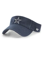 47 Dallas Cowboys Mens Navy Blue Clean Up Adjustable Visor