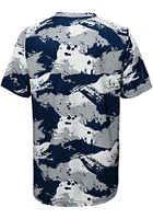 Dallas Cowboys Youth Navy Blue Cross Pattern Short Sleeve T-Shirt