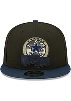 New Era Dallas Cowboys Black 2022 Salute to Service 9FIFTY Mens Snapback Hat