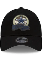 New Era Dallas Cowboys 2022 Salute to Service 9TWENTY Adjustable Hat - Black