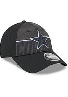 New Era Dallas Cowboys Black 2023 Training Camp JR 9FORTY Youth Adjustable Hat