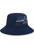 New Era Dallas Cowboys Navy Blue 2023 Training Camp Stretch Mens Bucket Hat