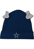 Dallas Cowboys Infant Navy Blue Dream Team Hat Set Top and Bottom