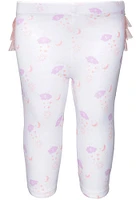 Dallas Cowboys Infant Girls White Spreading Love Set Top and Bottom