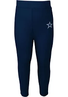 Dallas Cowboys Infant Girls Navy Blue Forever Love Set Top and Bottom