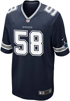 Mazi Smith  Nike Dallas Cowboys Navy Blue Home Game Football Jersey
