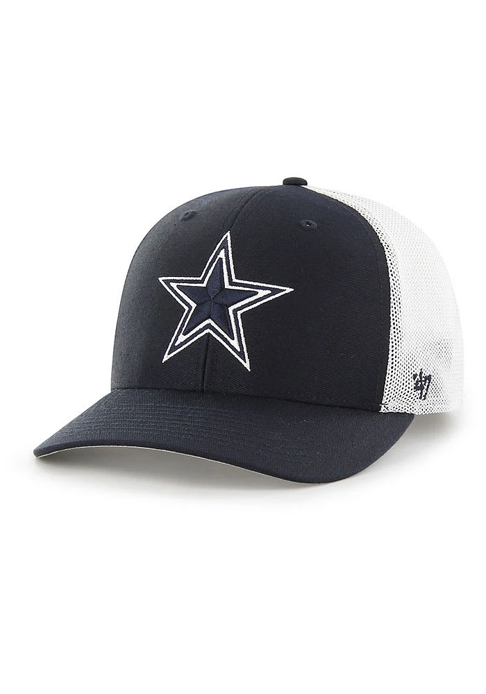 47 Dallas Cowboys Mens Navy Blue Trophy Flex Hat