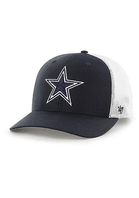 47 Dallas Cowboys Mens Navy Blue Trophy Flex Hat