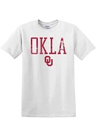 Oklahoma Sooners Arch Distressed Short Sleeve T Shirt