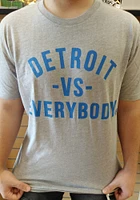 Detroit Grey Vs Everybody Short Sleeve T Shirt