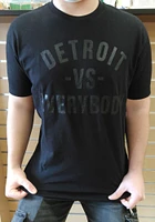 Detroit Black Vs Everybody Short Sleeve T Shirt