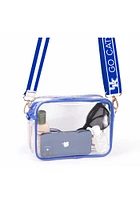 Kentucky Wildcats Blue Patterned Shoulder Strap with Clear Bag