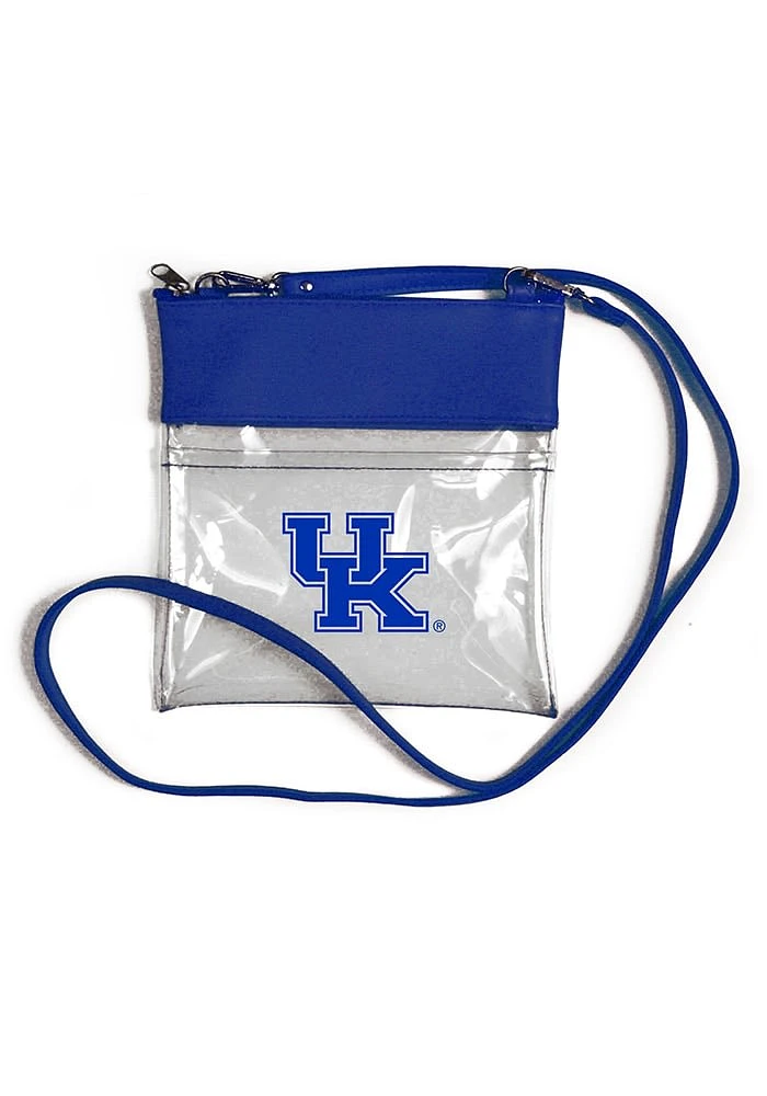 Kentucky Wildcats Blue Gameday Crossbody Clear Bag