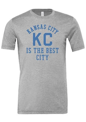Kansas City Grey The Best Short Sleeve Fashion T Shirt