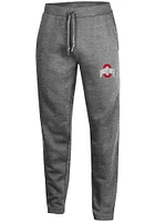 Gear for Sports Ohio State Buckeyes Mens Grey Big Cotton Slim Sweatpants