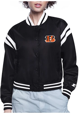 Starter Cincinnati Bengals Womens Circe Logo Medium Weight Jacket