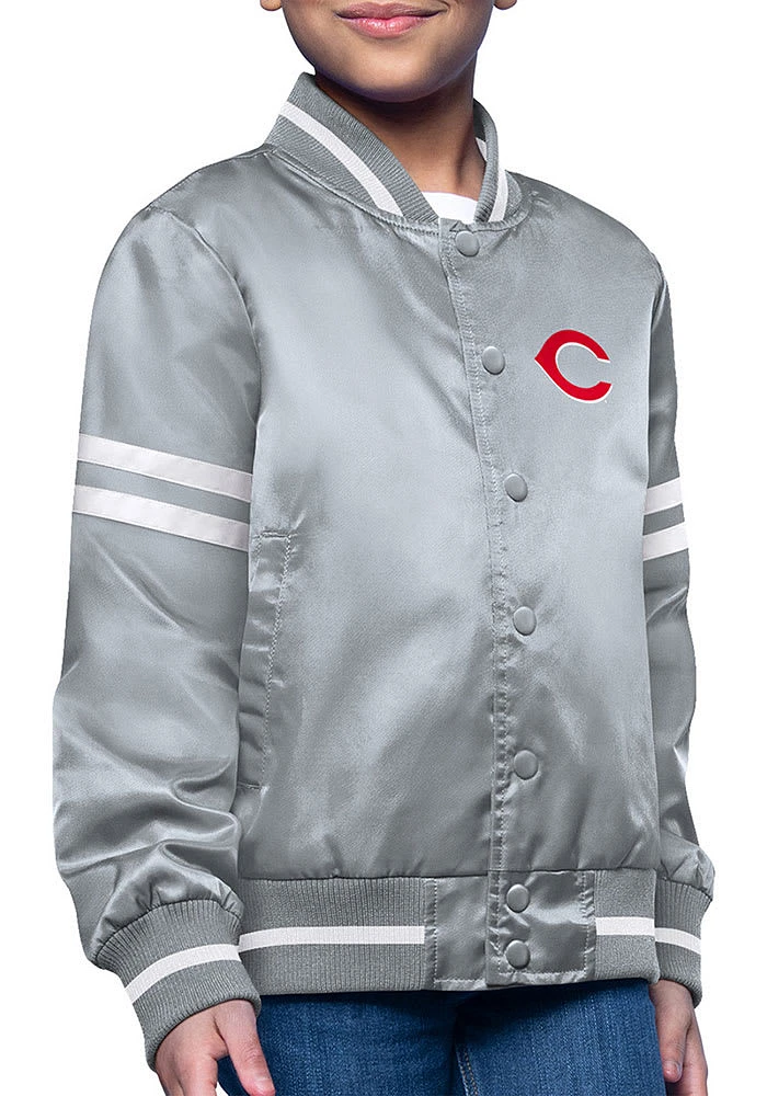 Starter Cincinnati Reds Girls Circe Logo Medium Weight Jacket