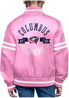 Starter Columbus Blue Jackets Girls Circe Logo Medium Weight Jacket