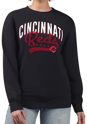 4Her Cincinnati Reds Womens Filigree Crew Sweatshirt