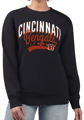 4Her Cincinnati Bengals Womens Filigree Crew Sweatshirt