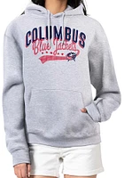 4Her Columbus Blue Jackets Womens Filigree Hooded Sweatshirt