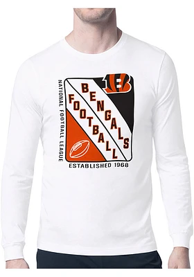 Starter Cincinnati Bengals Shield Long Sleeve T Shirt