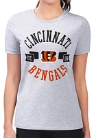 4Her Cincinnati Bengals Womens City Fitted Short Sleeve T-Shirt