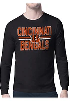 Starter Cincinnati Bengals Mesh Logo Long Sleeve T Shirt