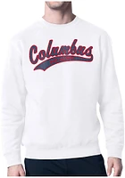 Starter Columbus Blue Jackets Mens Tailsweep Long Sleeve Crew Sweatshirt