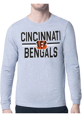 Starter Cincinnati Bengals Mesh Logo Long Sleeve T Shirt