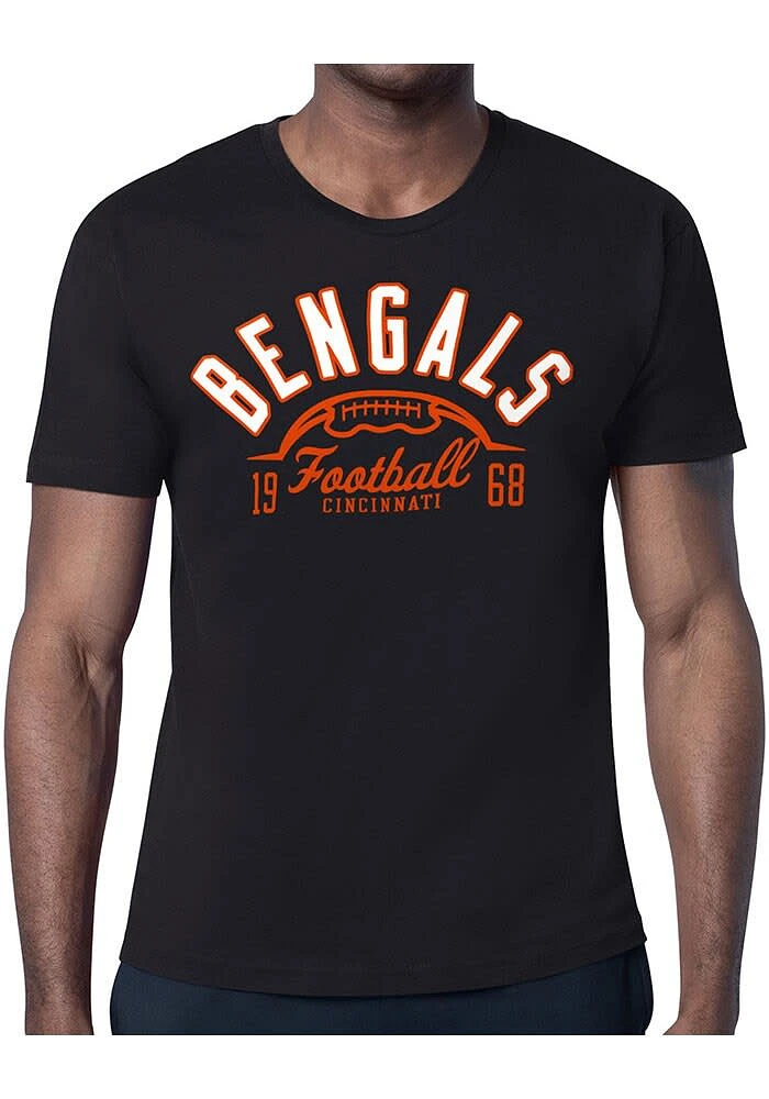 Starter Cincinnati Bengals Half Ball Short Sleeve T Shirt