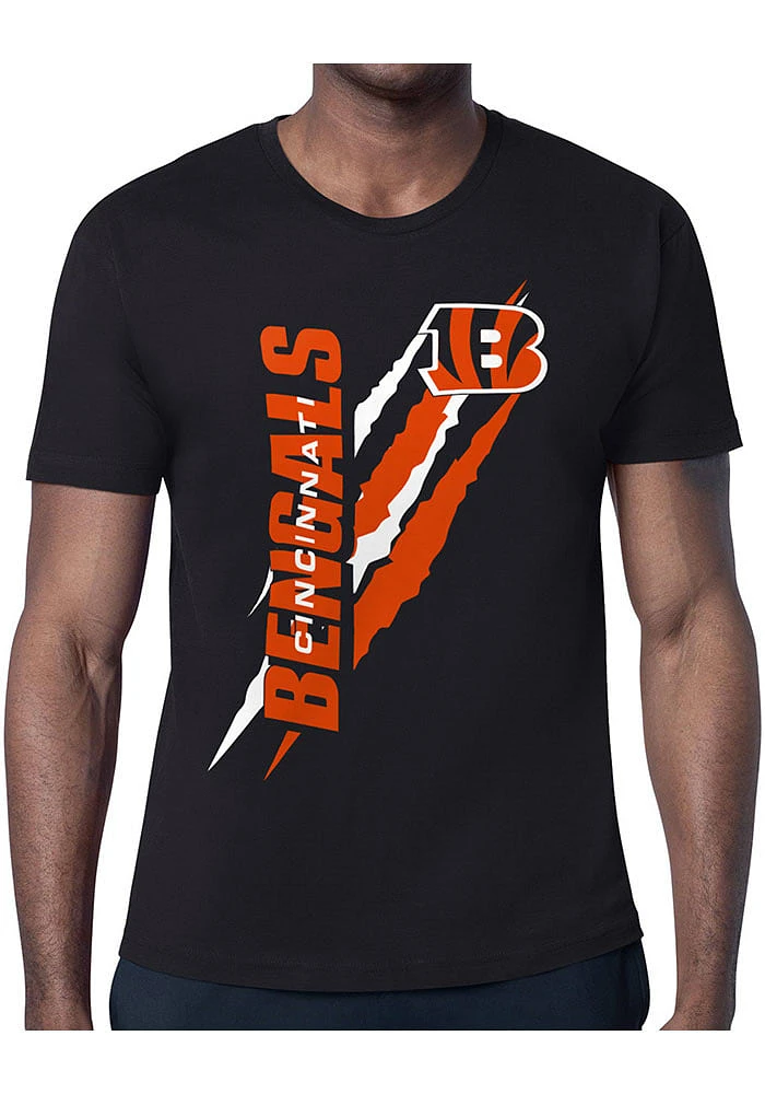 Starter Cincinnati Bengals Color Scratch Short Sleeve T Shirt