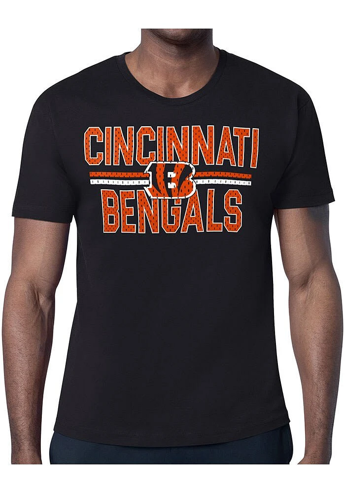 Starter Cincinnati Bengals Mesh Logo Short Sleeve T Shirt