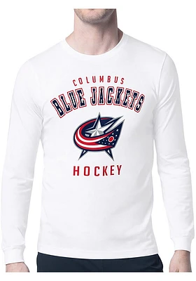 Starter Columbus Blue Jackets Logo Long Sleeve T Shirt