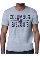 Starter Columbus Blue Jackets Mesh Logo Short Sleeve T Shirt