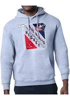 Starter Columbus Blue Jackets Mens Shield Long Sleeve Hoodie